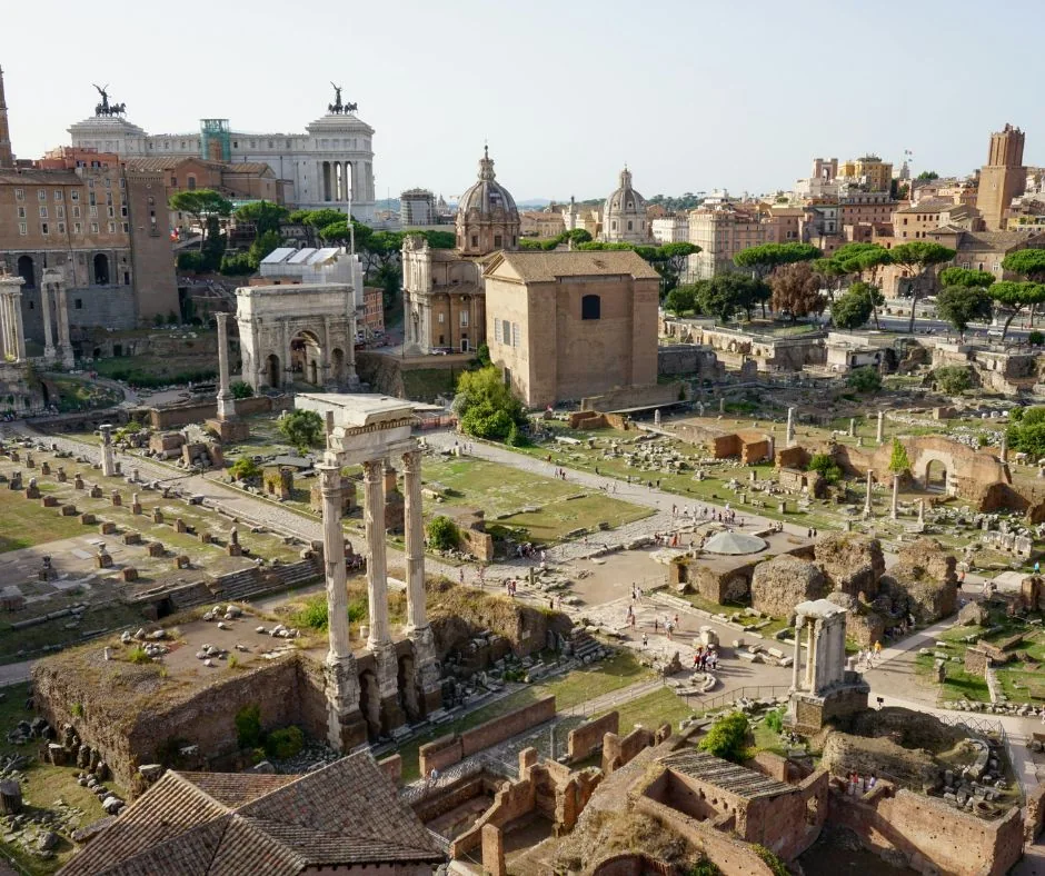 Forum Romanum – památky v Římě