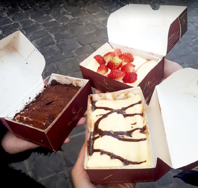 Tiramisu z Pompi v krabičkách